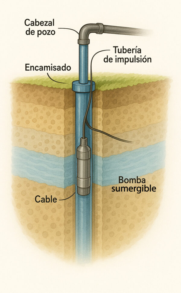 Ilustración-Perforación-de-Pozo